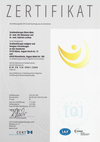 Standort: Mainz und Rüsselsheim Zertifikat für Qualitätsmanagementsystem nach DIN EN ISO 9001 : 2008