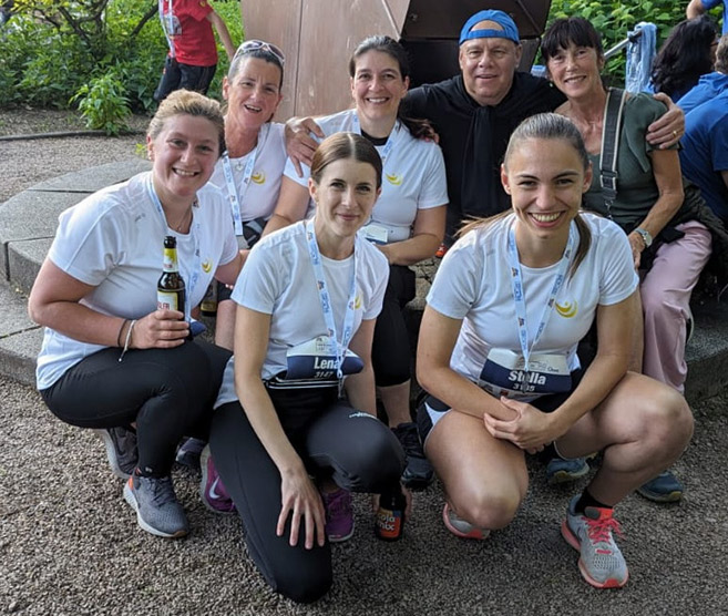 Team Strahlentherapie bei Firmenlauf in Bad Kreuznach